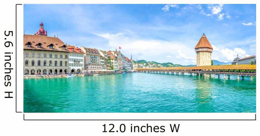 Luzern, Kapellbr&uuml;cke Wall Decal
