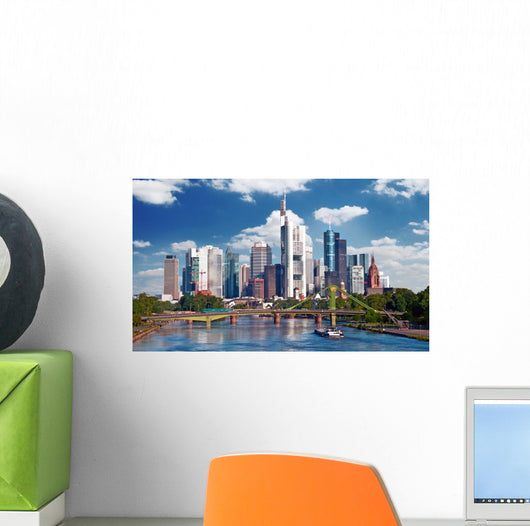 Frankfurt am Main, Skyline Wall Decal