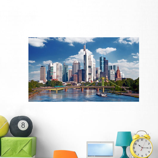 Frankfurt am Main, Skyline Wall Decal
