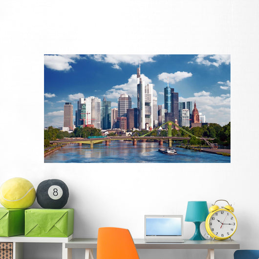 Frankfurt am Main, Skyline Wall Decal