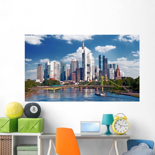 Frankfurt am Main, Skyline Wall Decal