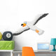 Cartoon Smiling Seagull Wall Decal