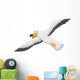 Cartoon Smiling Seagull Wall Decal