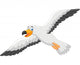 Cartoon Smiling Seagull
