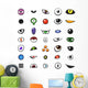 monster_eyes_set Wall Decal
