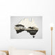 Australian continent Wall Decal