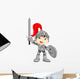 Cartoon Knight Boy Wall Decal