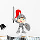 Cartoon Knight Boy Wall Decal