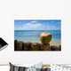 Cocktail sur la plage Wall Decal