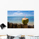 Cocktail sur la plage Wall Decal