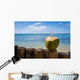 Cocktail sur la plage Wall Decal