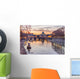 Vatican City and Tevere River in Rome at Dusk Wall Decal