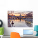 Vatican City and Tevere River in Rome at Dusk Wall Decal
