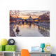 Vatican City and Tevere River in Rome at Dusk Wall Decal