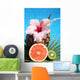 Tropical cocktail Wall Decal