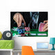 Man betting on the casino Wall Decal