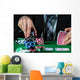 Man betting on the casino Wall Decal