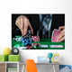 Man betting on the casino Wall Decal