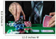 Man betting on the casino Wall Decal