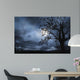 Beautiful Landscape with fullmoon Wall Decal