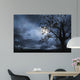 Beautiful Landscape with fullmoon Wall Decal