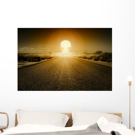 nuclear bomb explosion Wall Decal