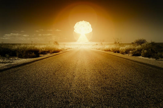 nuclear bomb explosion Wall Decal