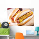 Hotdog and Fries with a Beer Wall Decal