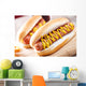 Hotdog and Fries with a Beer Wall Decal