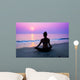 woman practicing yoga Wall Decal