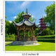 Pavillon chinois et tour japonaise &atilde;  Bruxelles Wall Decal
