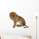 Male Lion Wall Decal