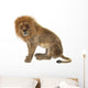 Male Lion Wall Decal