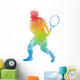 Tennis Art 5 Wall Decal