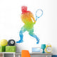 Tennis Art 5 Wall Decal