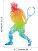 Tennis Art 5 Wall Decal