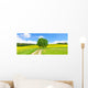 Feldweg im Fr&uuml;hling - Bodenseeregion Wall Decal