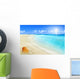 Sunny beach Wall Decal