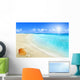 Sunny beach Wall Decal