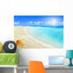 Sunny beach Wall Decal