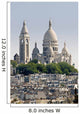 Montmartre - Sacred Heart - Basilica - Tourism - Paris - France Wall Decal