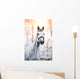 Portrait Of A Gray Sports Horse In The Winter Wall Decal