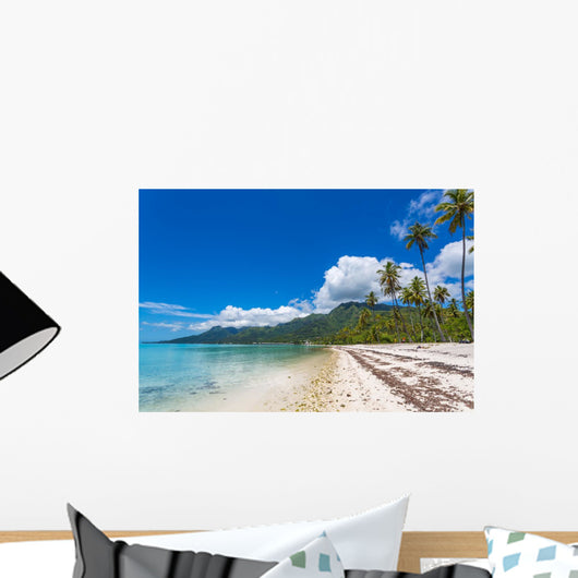 Plage polyn&eacute;sienne Wall Decal