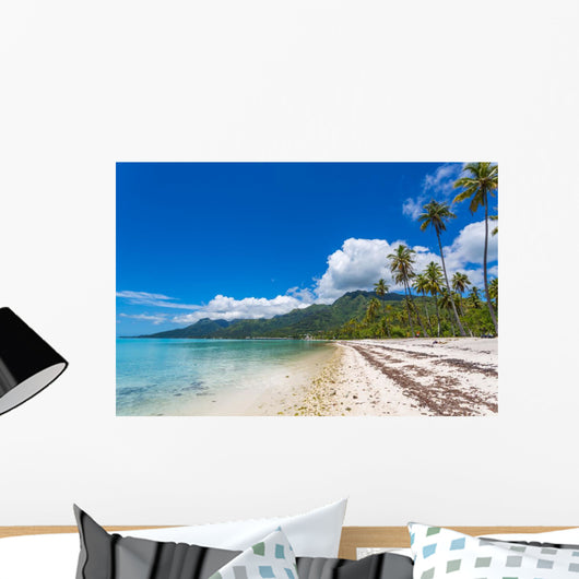 Plage polyn&eacute;sienne Wall Decal