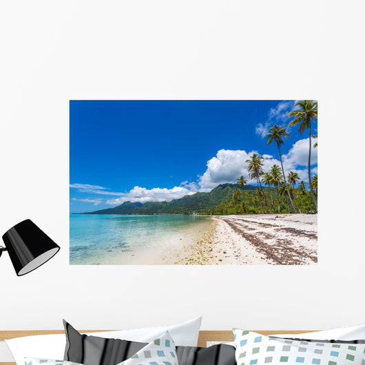 Plage polyn&eacute;sienne Wall Decal