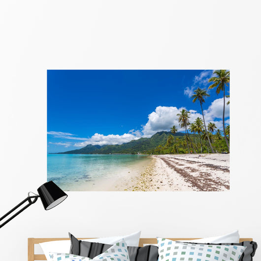 Plage polyn&eacute;sienne Wall Decal