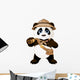 Panda Safari Explorer Wall Decal