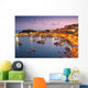 Evening in Mikrolimano marina in Athens, Greece. Wall Decal
