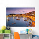 Evening in Mikrolimano marina in Athens, Greece. Wall Decal