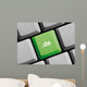 Domainendung .de auf Computer Taste Wall Decal